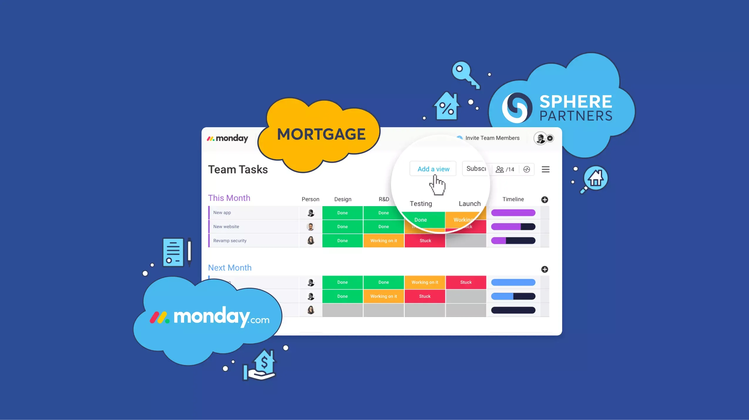 Mortgage Underwriting Streamlined with monday.com
