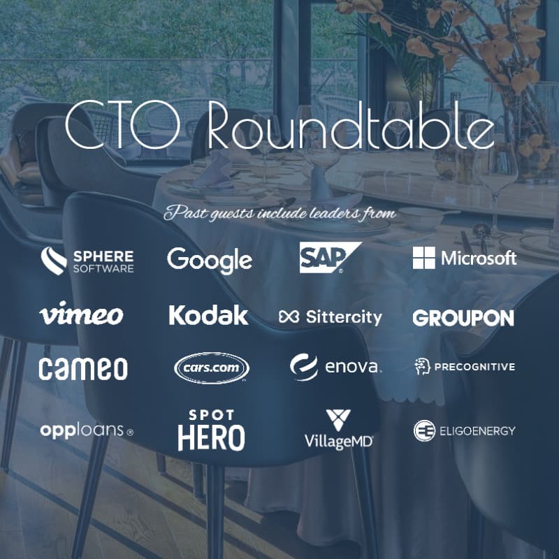 CTO Roundtable for Tech Leaders in Chicago