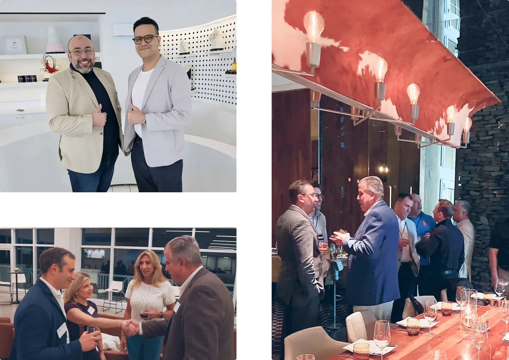 Sphere global tech events — leadership dinner photos